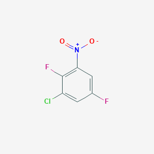 molecular formula C6H2ClF2NO2 B3034492 1-Chloro-2,5-difluoro-3-nitrobenzene CAS No. 1805029-24-6