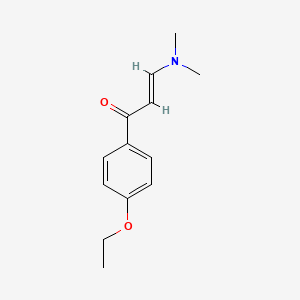 molecular formula C13H17NO2 B3034537 (2E)-3-(dimethylamino)-1-(4-ethoxyphenyl)prop-2-en-1-one CAS No. 1855910-34-7