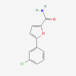 5-(3-Chlorophenyl)furan-2-carboxamide