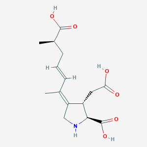 molecular formula C15H21NO6 B3034551 Isodomoic acid G CAS No. 188346-81-8