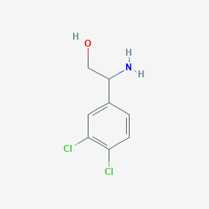 molecular formula C8H9Cl2NO B3034553 2-Amino-2-(3,4-dichlorophenyl)ethanol CAS No. 188586-38-1