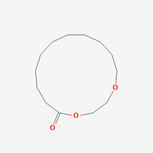 molecular formula C13H24O3 B3034561 1,4-Dioxacyclopentadecan-5-one CAS No. 1898-97-1