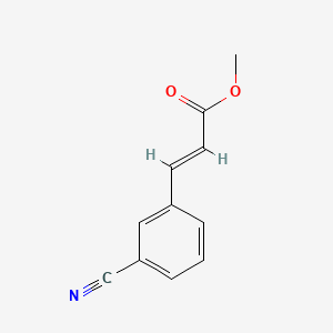 molecular formula C11H9NO2 B3034580 Methyl 3-(3-cyanophenyl)acrylate CAS No. 193151-10-9