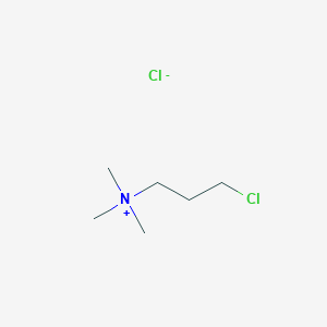molecular formula C6H15Cl2N B3034587 (3-Chloropropyl)-trimethylammonium chloride CAS No. 1936-95-4