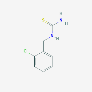 molecular formula C8H9ClN2S B3034589 1-(2-Chlorobenzyl)thiourea CAS No. 19380-80-4