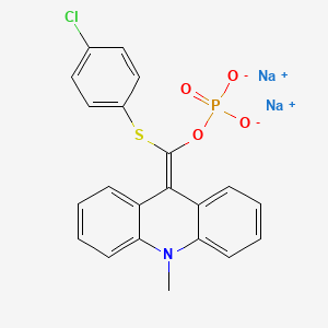 molecular formula C21H15ClNNa2O4PS B3034590 Lumigen APS-5 