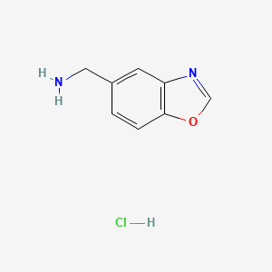 molecular formula C8H9ClN2O B3034634 5-(Aminomethyl)benzoxazole Hydrochloride CAS No. 2006277-35-4