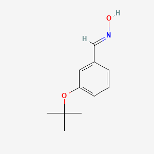 molecular formula C11H15NO2 B3034650 (E)-3-(tert-Butoxy)benzaldehyde oxime CAS No. 2007930-98-3