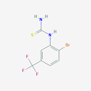 1-(2-Bromo-5-trifluoromethylphenyl)-2-thiourea
