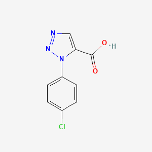 1-(4-chlorophenyl)-1H-1,2,3-triazole-5-carboxylic acid