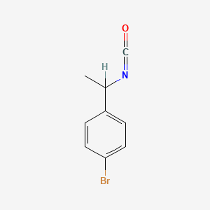 1-Bromo-4-(1-isocyanatoethyl)benzene