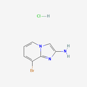 8-Bromoimidazo[1,2-a]pyridin-2-amine HCl