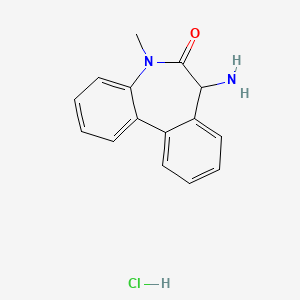 7-Amino-5-methyl-5H-dibenzo[b,d]azepin-6(7H)-one hydrochloride