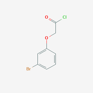 molecular formula C8H6BrClO2 B3034721 (3-Bromophenoxy)acetyl chloride CAS No. 211933-66-3