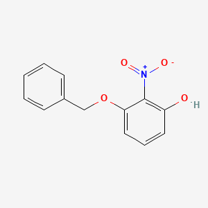 molecular formula C13H11NO4 B3034734 3-(Benzyloxy)-2-nitrophenol CAS No. 213685-59-7