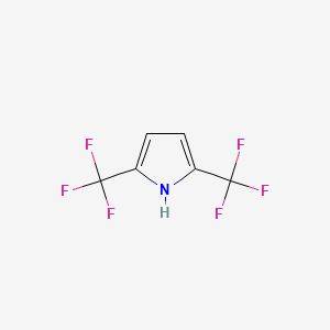 2,5-bis(trifluoromethyl)-1H-pyrrole