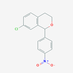 7-Chloro-1-(4-nitrophenyl)isochromane