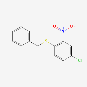 1-(Benzylsulfanyl)-4-chloro-2-nitrobenzene