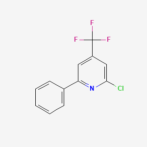 2-Chloro-6-phenyl-4-(trifluoromethyl)pyridine