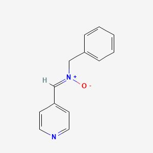molecular formula C13H12N2O B3034804 benzyl[(Z)-4-pyridinylmethylidene]ammoniumolate CAS No. 22661-19-4