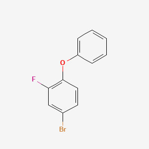 molecular formula C12H8BrFO B3034812 4-bromo-2-fluoro-1-phenoxybenzene CAS No. 230961-77-0