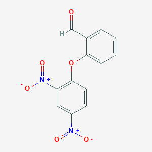 molecular formula C13H8N2O6 B3034824 2-(2,4-Dinitrophenoxy)benzaldehyde CAS No. 2363-12-4
