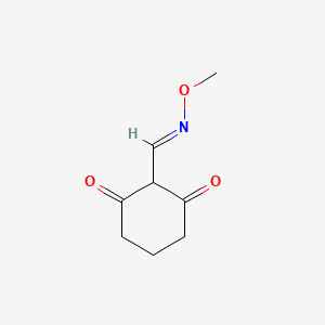 B3034848 2-[(E)-Methoxyiminomethyl]cyclohexane-1,3-dione CAS No. 241488-15-3