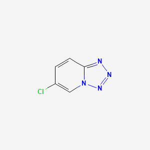 molecular formula C5H3ClN4 B3034869 6-Chlorotetrazolo[1,5-a]pyridine CAS No. 242815-91-4