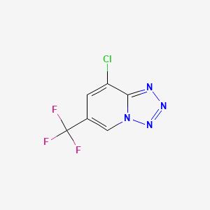 8-Chloro-6-(trifluoromethyl)[1,2,3,4]tetraazolo[1,5-a]pyridine