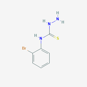 molecular formula C7H8BrN3S B3034955 N-(2-Bromophenyl)hydrazinecarbothioamide CAS No. 25688-12-4