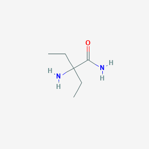 molecular formula C6H14N2O B3034959 2-Amino-2-ethylbutanamide CAS No. 258517-97-4