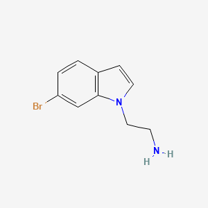 2-(6-bromo-1H-indol-1-yl)ethanamine