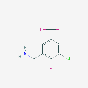 3-Chloro-2-fluoro-5-(trifluoromethyl)benzylamine