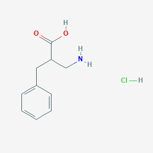 B3034976 3-Amino-2-benzylpropanoic acid hydrochloride CAS No. 26250-89-5