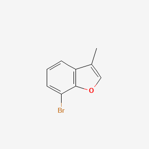molecular formula C9H7BrO B3035031 7-Bromo-3-methylbenzofuran CAS No. 286837-05-6