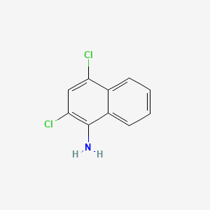 molecular formula C10H7Cl2N B3035049 2,4-Dichloronaphthalen-1-amine CAS No. 29242-87-3