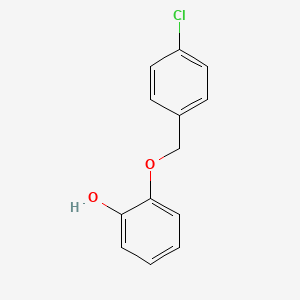 molecular formula C13H11ClO2 B3035374 2-[(4-Chlorobenzyl)oxy]phenol CAS No. 31968-66-8