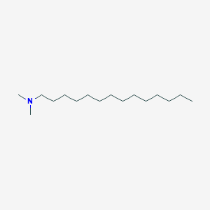 molecular formula C16H35N B030355 N,N-Dimethyltetradecylamine CAS No. 112-75-4