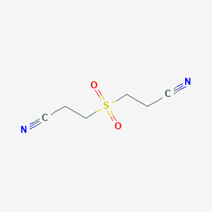 molecular formula C6H8N2O2S B3035511 3,3'-Sulfonyldipropionitrile CAS No. 3234-31-9