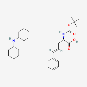 molecular formula C28H44N2O4 B3035561 Boc-L-Styrylalanine-DCHA CAS No. 331730-11-1