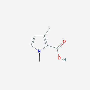 molecular formula C7H9NO2 B3035567 1,3-dimethyl-1H-pyrrole-2-carboxylic acid CAS No. 33207-69-1