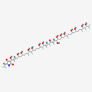 molecular formula C65H115NO18 B3036492 Amycomycin CAS No. 344362-08-9