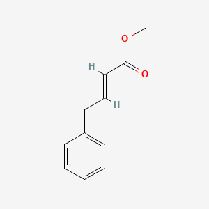 molecular formula C11H12O2 B3036496 (E)-Methyl 4-phenylbut-2-enoate CAS No. 34541-75-8