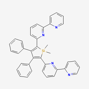 2,5-Bis(2,2'-bipyridin-6-yl)-1,1-dimethyl-3,4-diphenylsilole