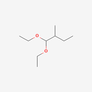 molecular formula C9H20O2 B3036575 1,1-Diethoxy-2-methylbutane CAS No. 3658-94-4