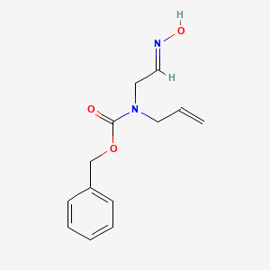 (E)-benzyl allyl(2-(hydroxyimino)ethyl)carbamate