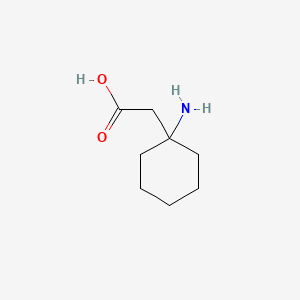 molecular formula C8H15NO2 B3036590 2-(1-Aminocyclohexyl)acetic acid CAS No. 37631-92-8