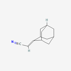 molecular formula C12H15N B3036602 Tricyclo[3.3.1.1~3,7~]dec-2-ylideneacetonitrile CAS No. 38121-89-0
