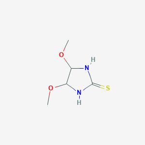 molecular formula C5H10N2O2S B3036637 4,5-Dimethoxyimidazolidine-2-thione CAS No. 3891-26-7