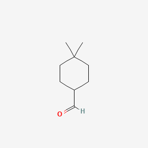 molecular formula C9H16O B3036651 4,4-Dimethylcyclohexane-1-carbaldehyde CAS No. 394734-96-4